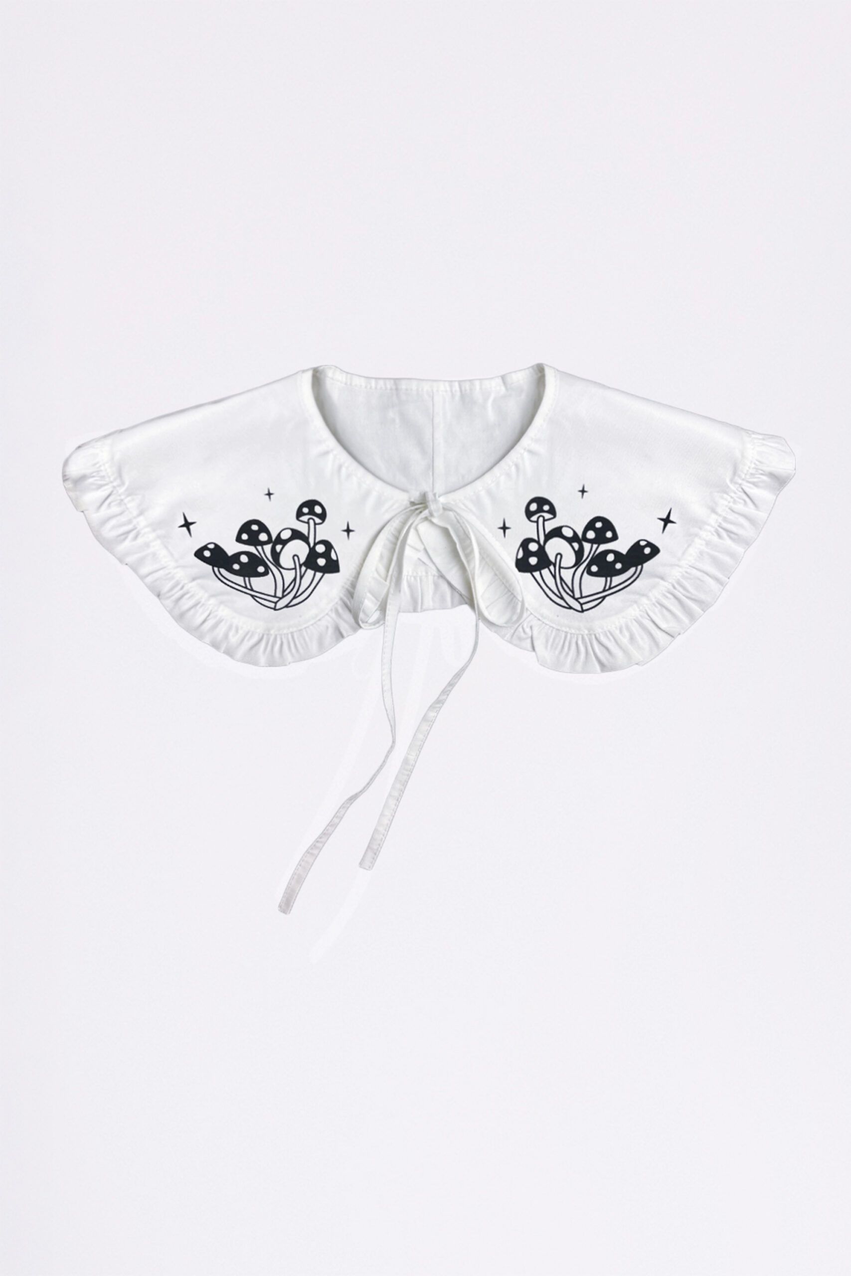 White Peter Pan Collar White Detachable Collar Round Collar 